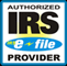 IRS certified and authorized e-file service provider 